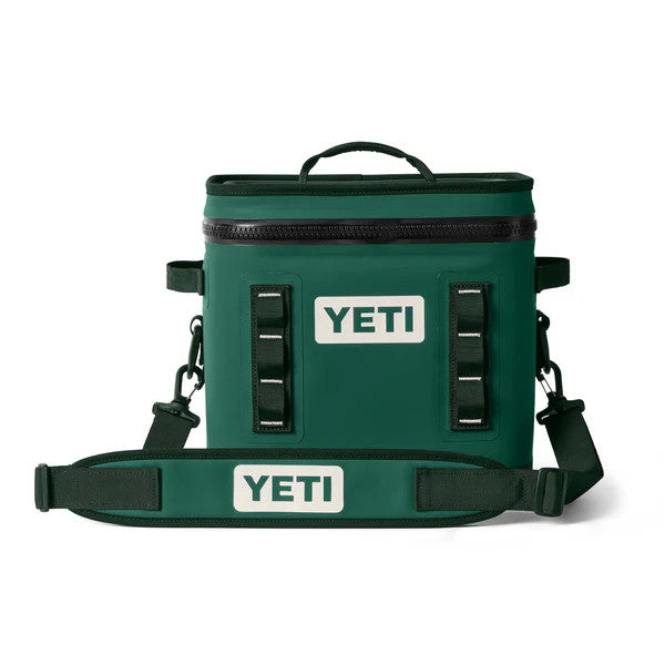 Yeti Hopper Flip 12 Cooler - Black Forest Green