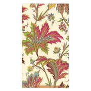 Caspari Paisley Leaves Ivory Guest Towels