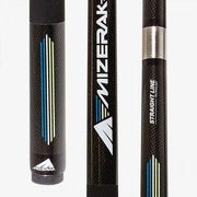 Mizerak 58" Two-Piece Deluxe Carbon Composite Pool Cue - Blue
