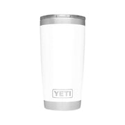 Yeti Rambler 20 OZ With Lid White