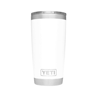 Yeti Rambler 20 OZ With Lid White