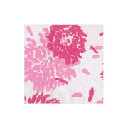 Caspari Chrysanthemum Raspberry Cocktail Napkin
