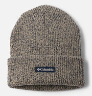 Columbia Whirlibird Cuffed Beanie - Ancient Fossil/Collegiate Navy Marled/Logo