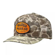 Marsh Wear Men's Outpost Mesh Trucker Snapback Hat - Khaki Mallard Camo