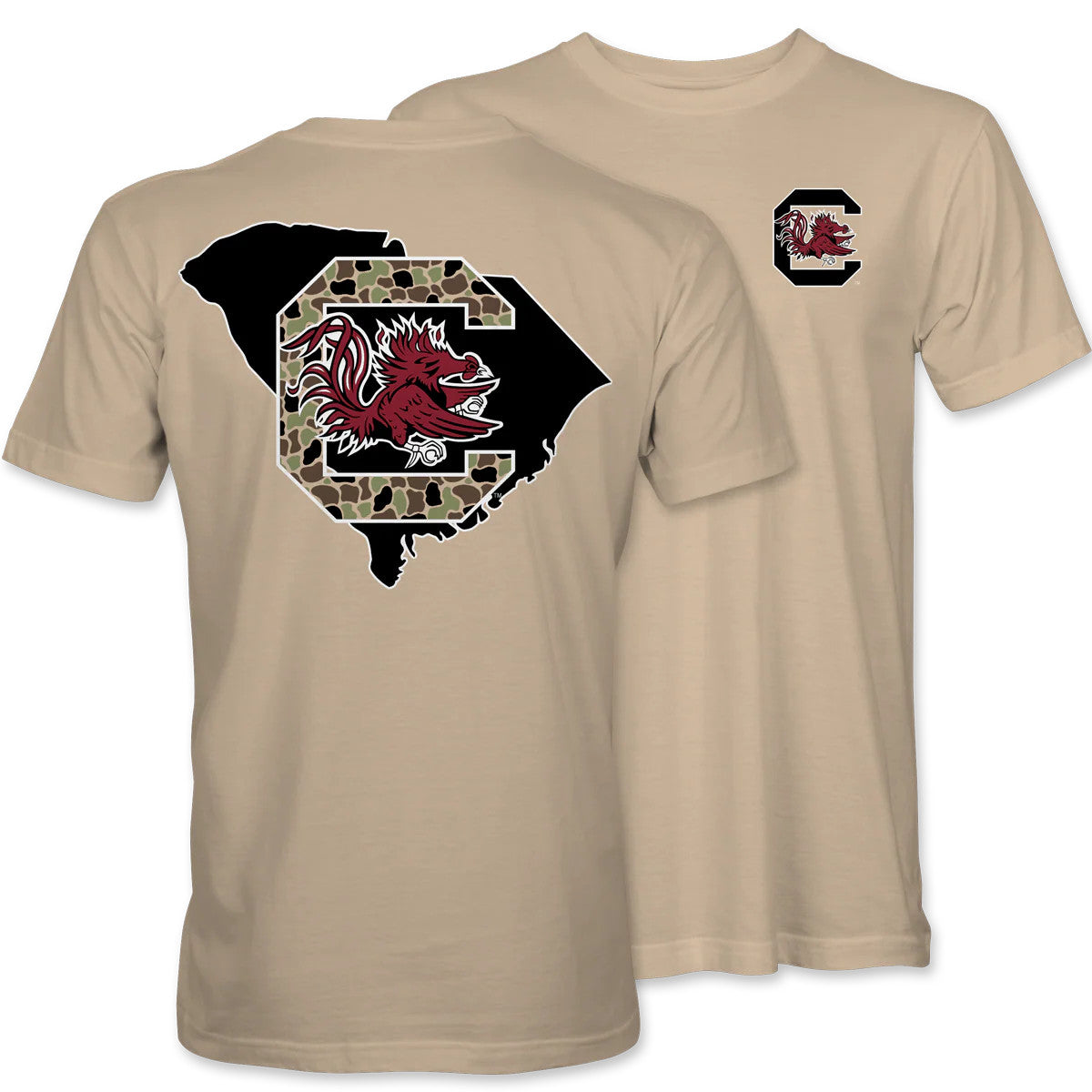 Palmetto Shirt Youth Duck Camo Block Tee