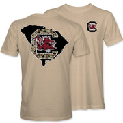 Palmetto Shirt Youth Duck Camo Block Tee