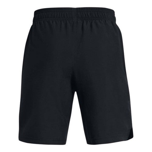 Under Armour Boys Tech Woven Wordmark Shorts - Black/White