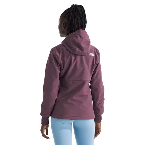 The North Face Women's Shelbe Raschel Hooded Softshell - Midnight Mauve