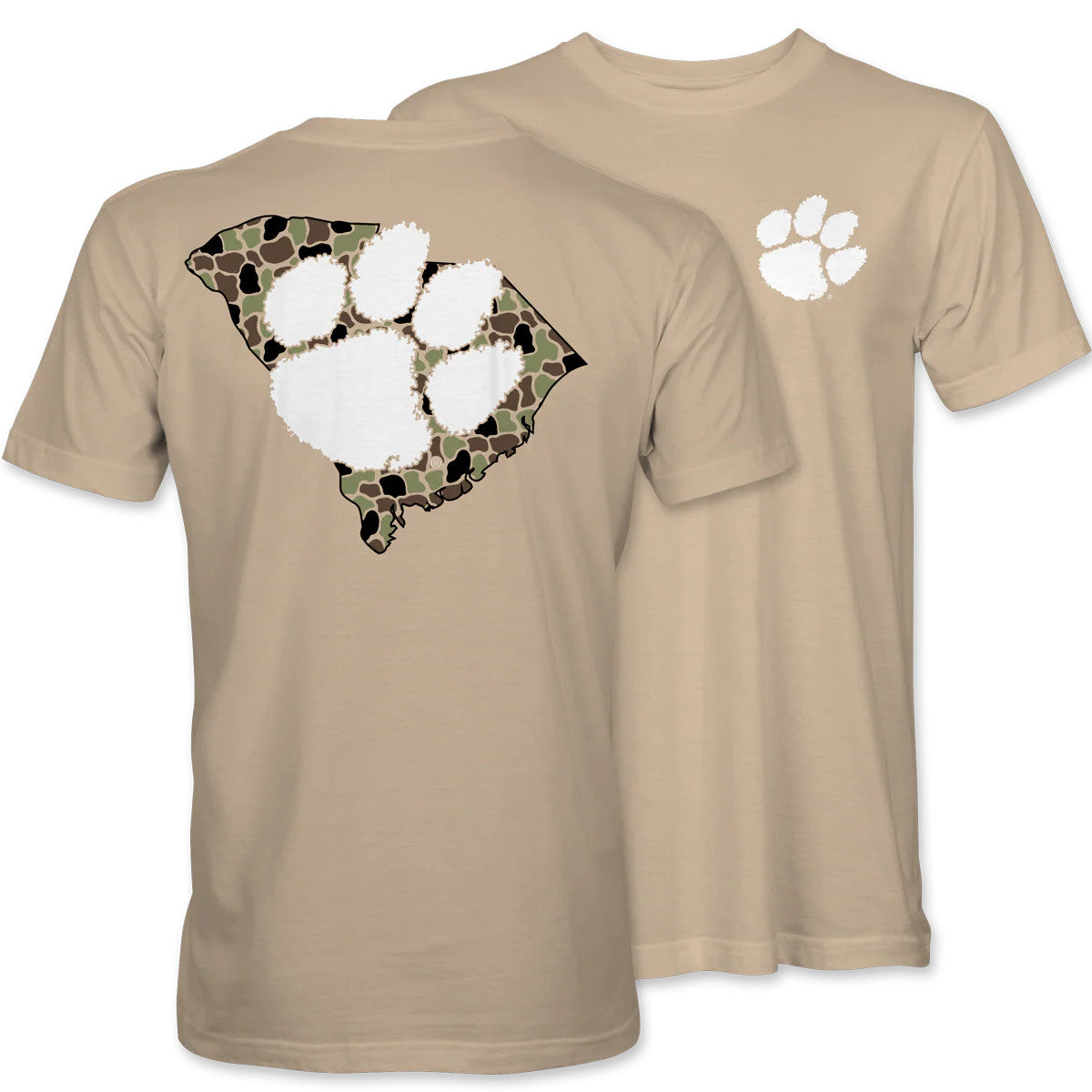 Palmetto Shirt Youth Duck Camo Paw