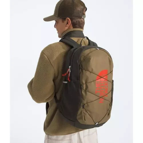 The North Face Youth Court Jester Backpack - Cedar/New Taupe Green/Lava Red