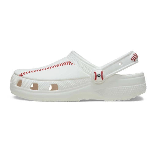 Crocs Toddler Baseball Clogs - White