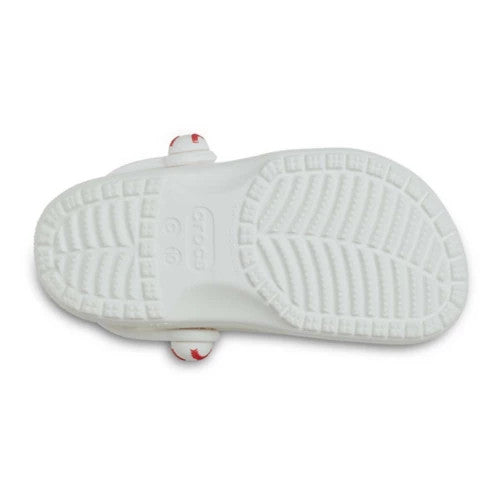 Crocs Toddler Baseball Clogs - White