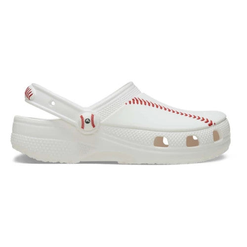Crocs Toddler Baseball Clogs - White