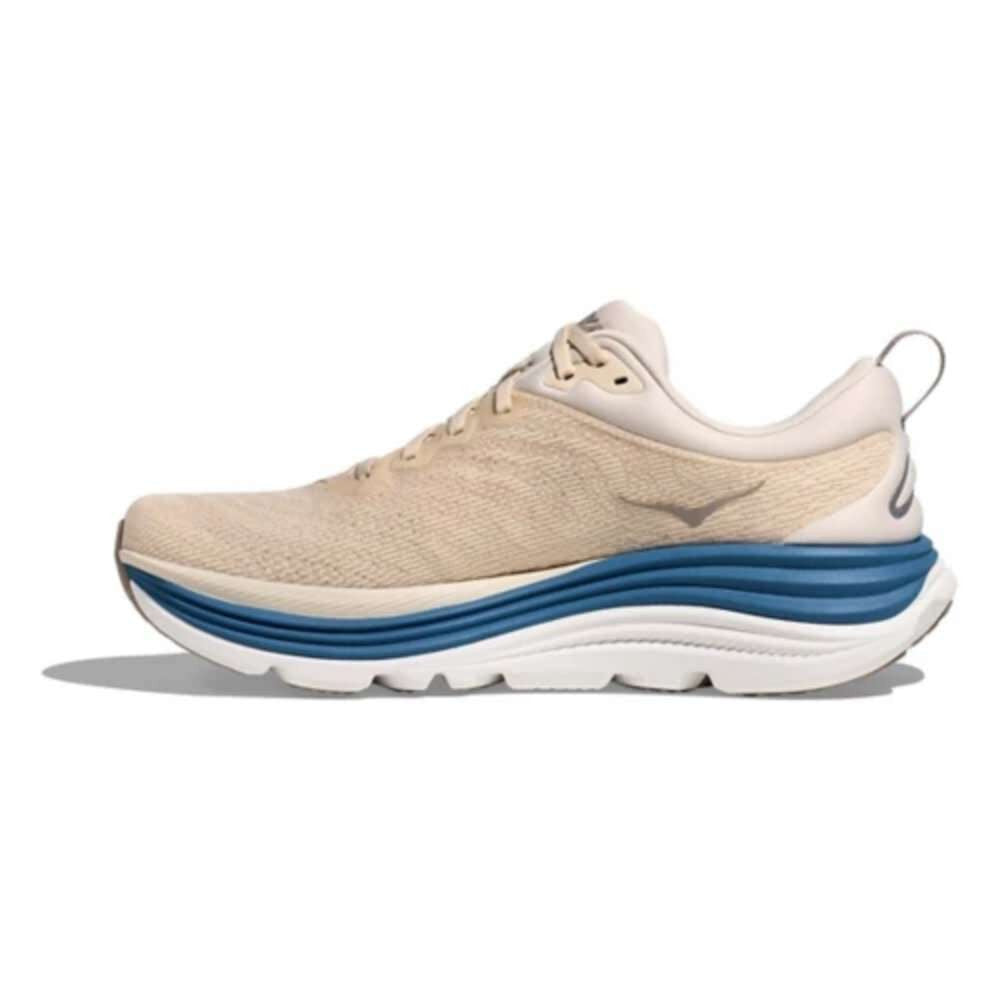 Hoka Men's Gaviota 5 Running Shoe - Birch/Foggy Night