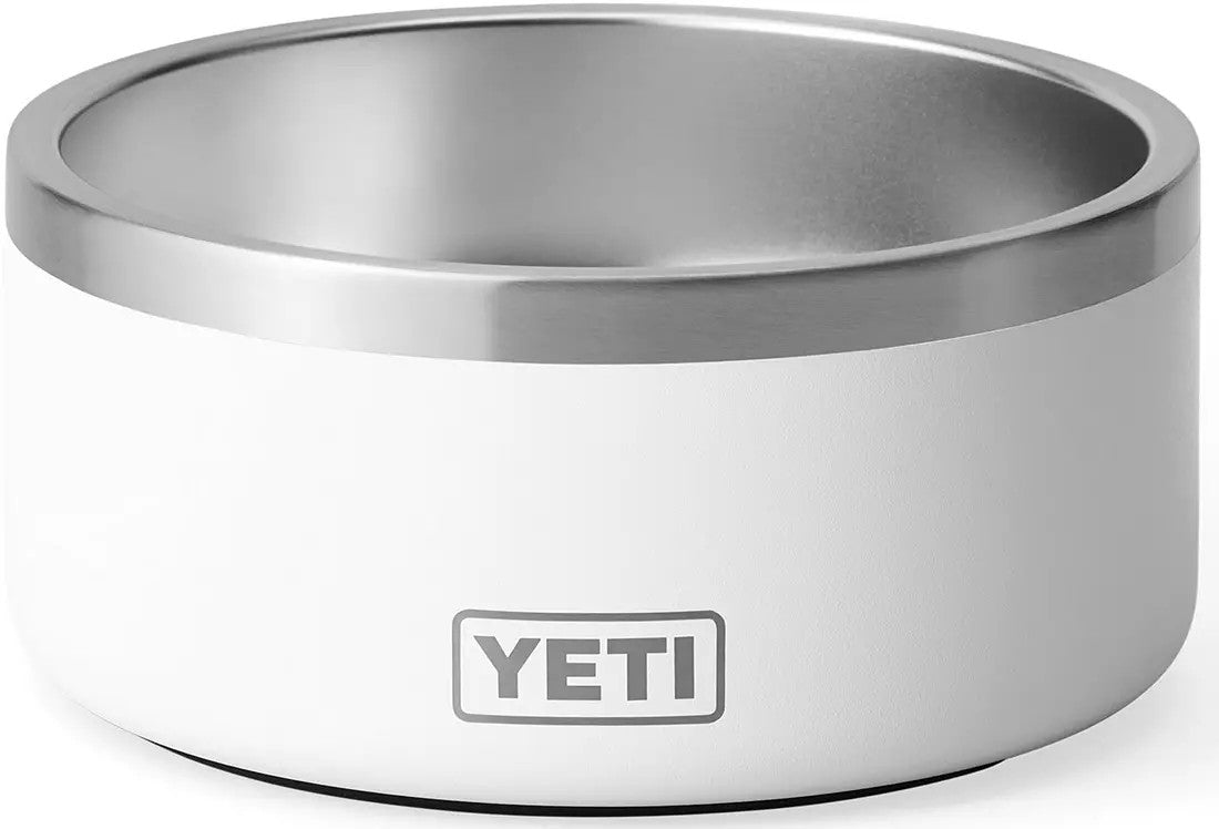 Yeti Boomer 4 Dog Bowl - White