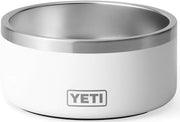 Yeti Boomer 4 Dog Bowl - White