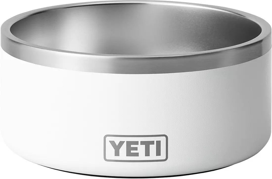 Yeti Boomer 8 Dog Bowl - White
