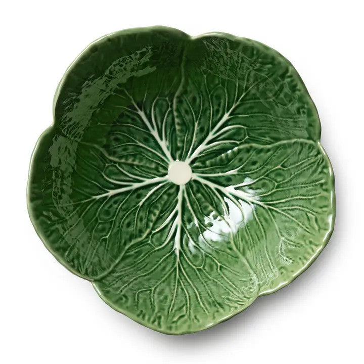 Certified International Le Jardin Cabbage 3-D Deep Bowl