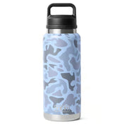 Yeti Blue Camo 36oz Rambler Bottle with Chug Cap