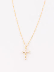 Michelle McDowell Fauna Cross Necklace