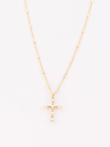 Michelle McDowell Fauna Cross Necklace
