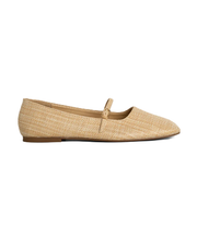 Shu Shop Adele Flat - Natural Woven