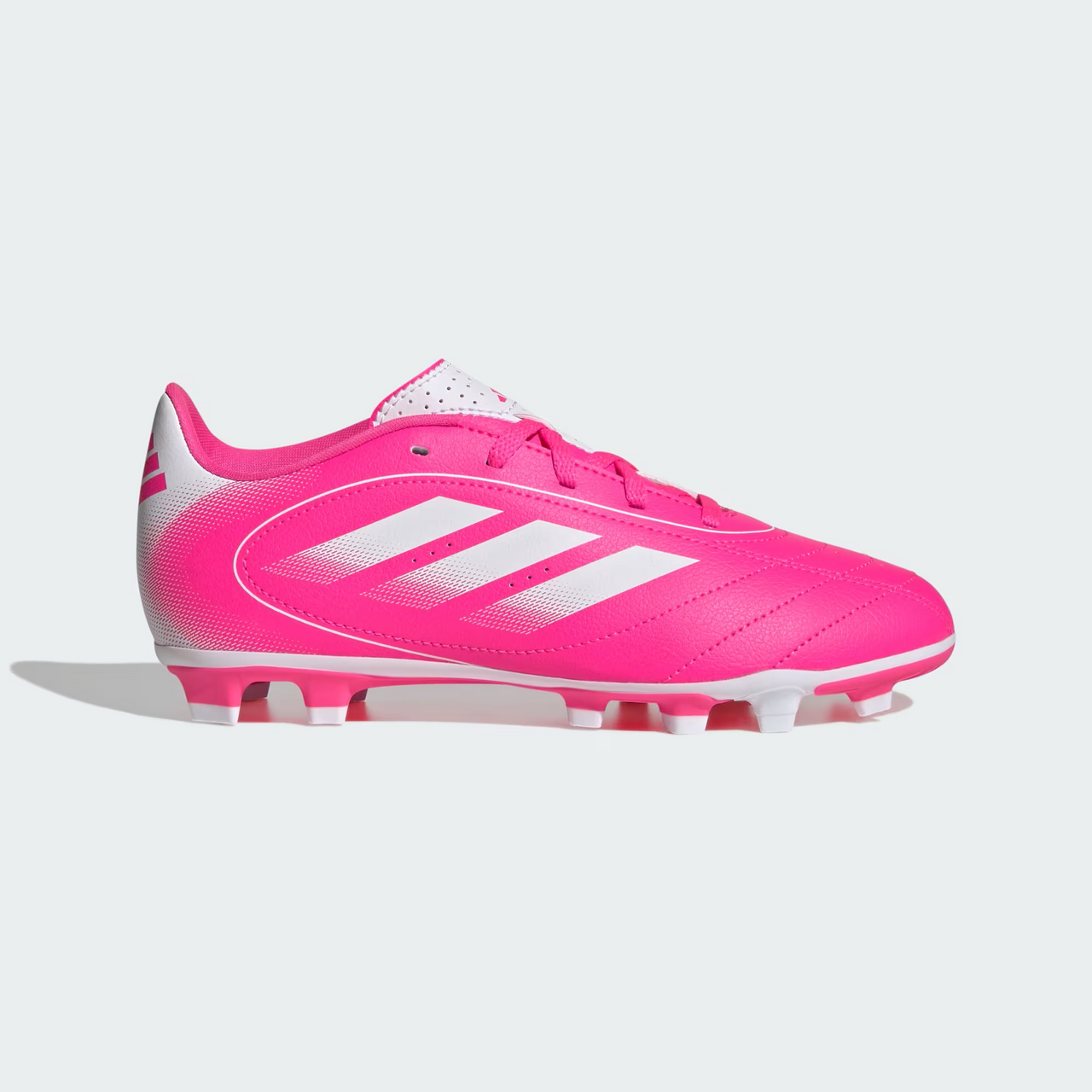 Adidas Goletto IX FG/MG Junior Soccer Cleats - Pink/White