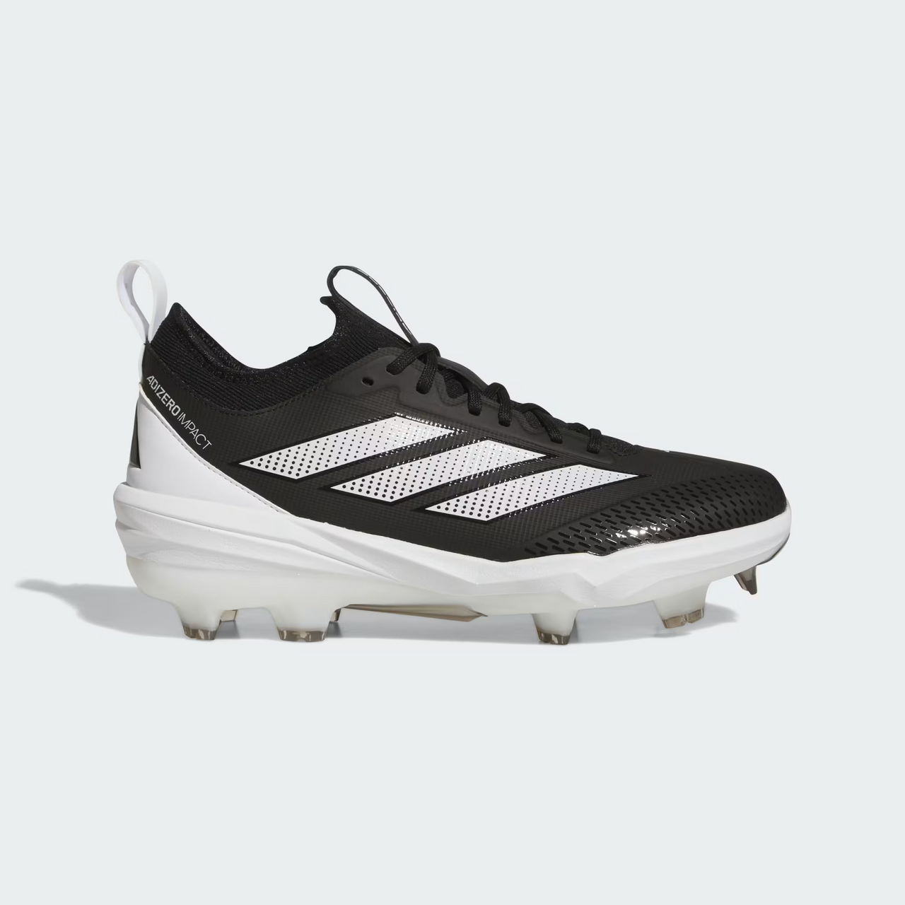 Adidas Adizero Impact.2 MD Football Cleats - Black/White