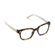Peepers Aubrey Tortoise/White Blue Light Blocking Reading Glasses