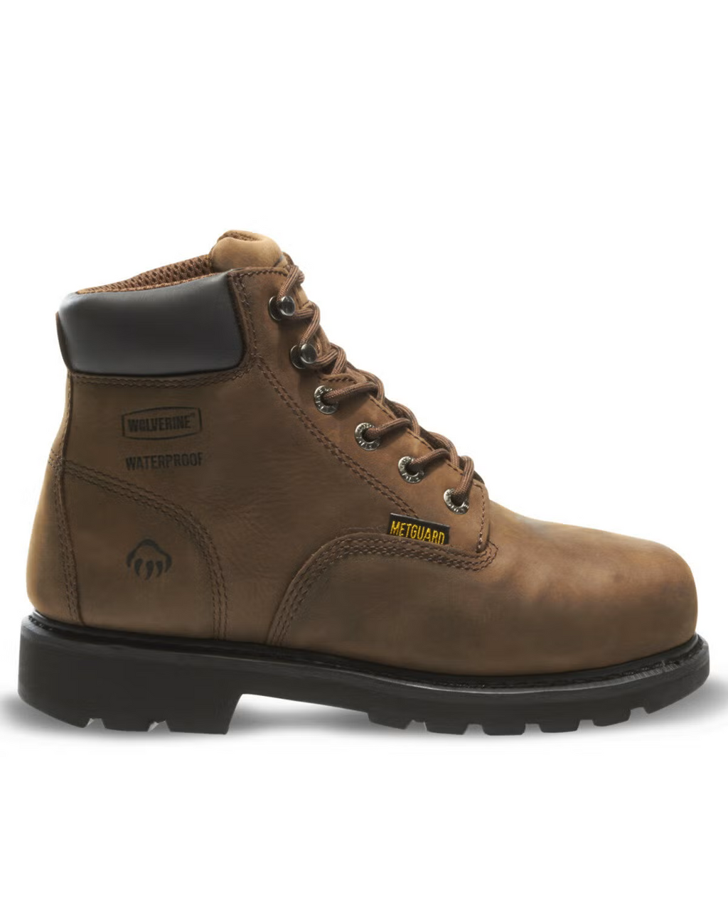 Wolverine Men’s McKay 6” Waterproof Steel Toe Internal MetGuard Work Boots
