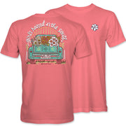 It's a Girl Thing GRITS Truck Tee - Coral