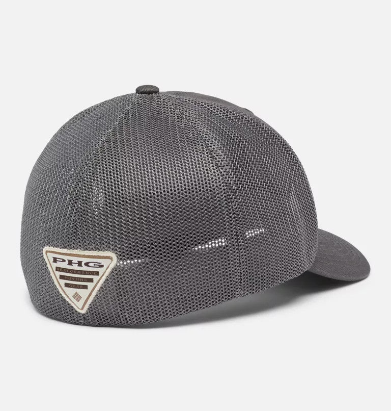 Columbia PHG Logo Mesh Ball Cap - High Crown - Grill/Antler