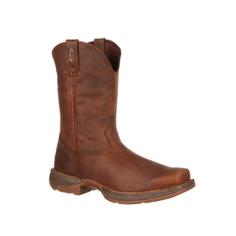 Durango Rebel Brown Pull-On Western Work Boot