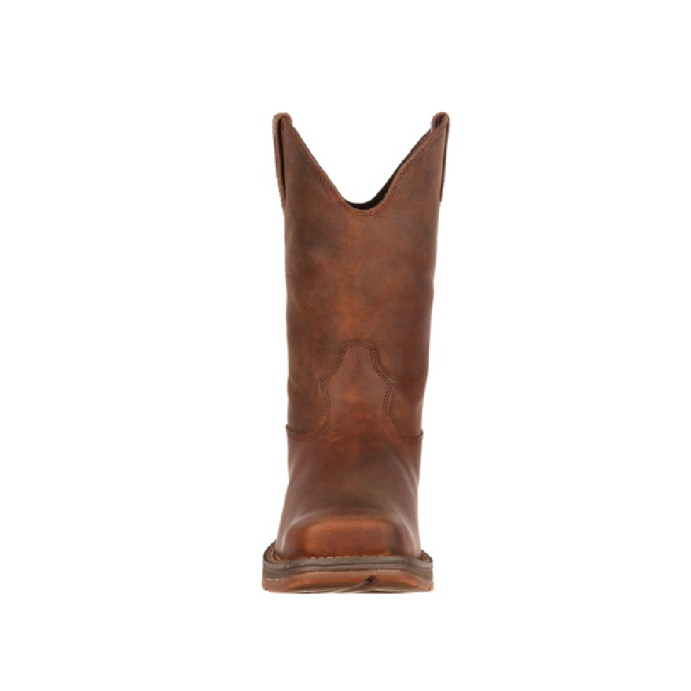 Durango Rebel Brown Pull-On Western Work Boot