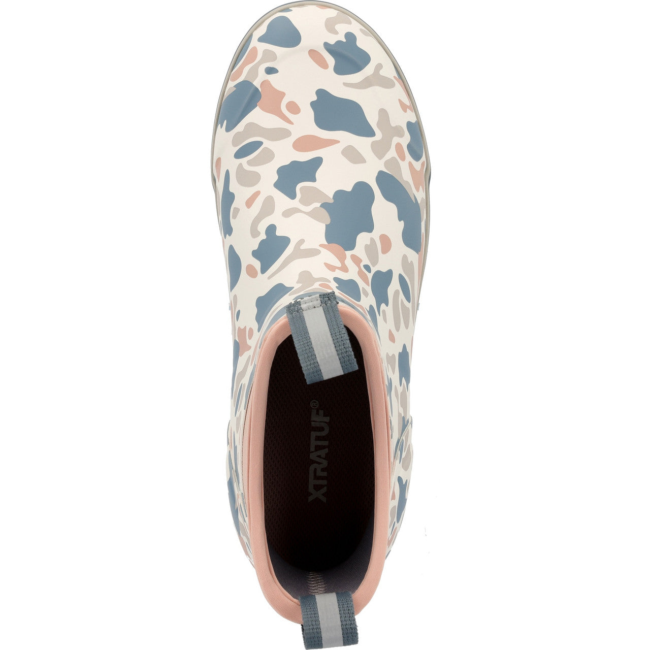 XTRATUF Women's 6 Inch Ankle Deck Boot - Ivory Duck Camo