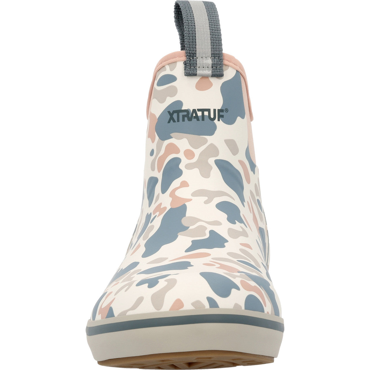 XTRATUF Women's 6 Inch Ankle Deck Boot - Ivory Duck Camo