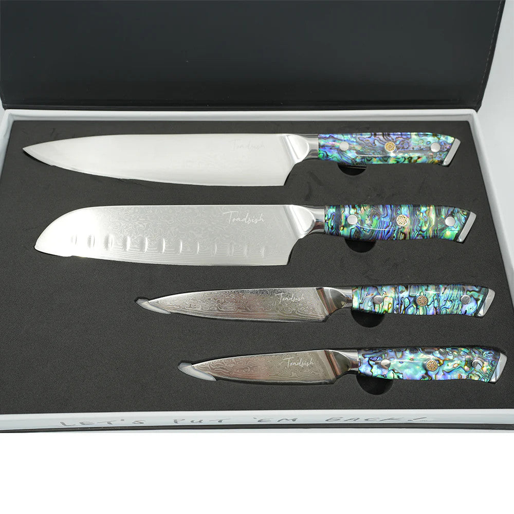 Toadfish Coastal Kitchen Chef Knife Set
