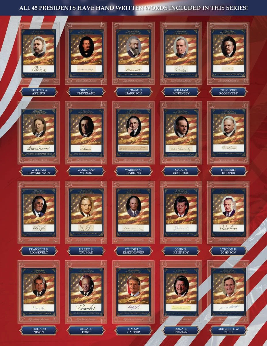 All Sports 2025 A Word from the President - POTUS Trading Cards