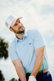 Breezy Golf Men's The Cresting Wave Polo