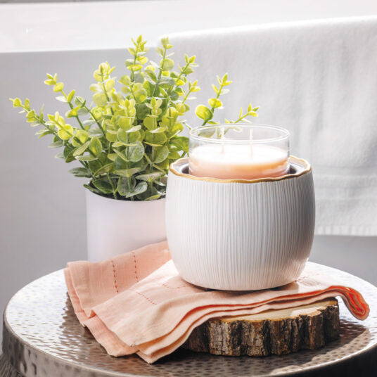 Candle Warmers Etc. Golden Ridges Crock Candle Warmer