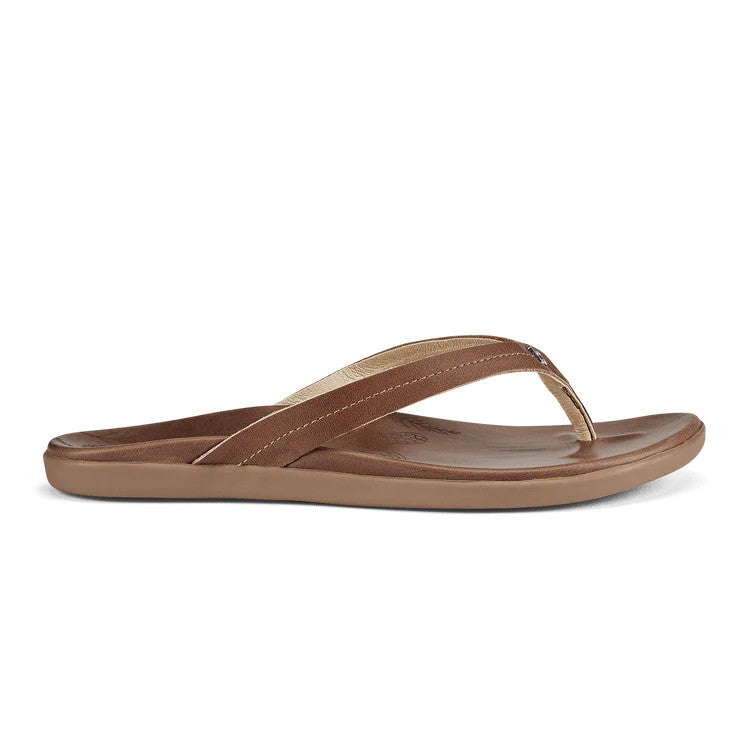 OluKai Women's Honu Sandal - Tan/Tan