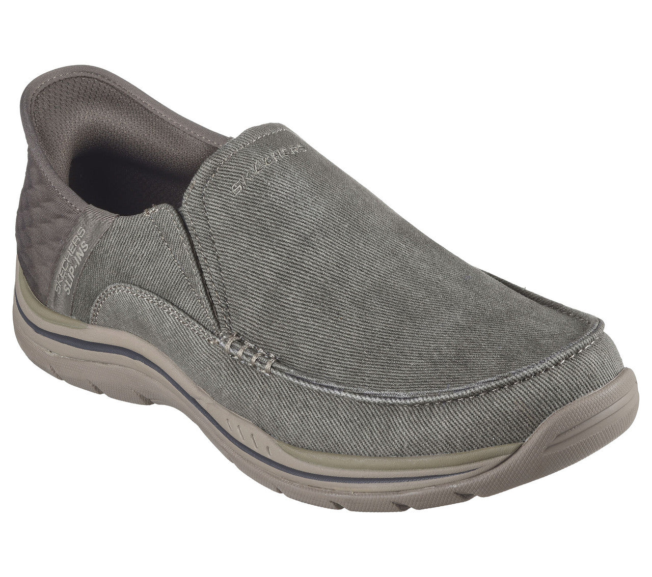 Skechers Slip-ins Relaxed Fit: Expected - Cayson Khaki