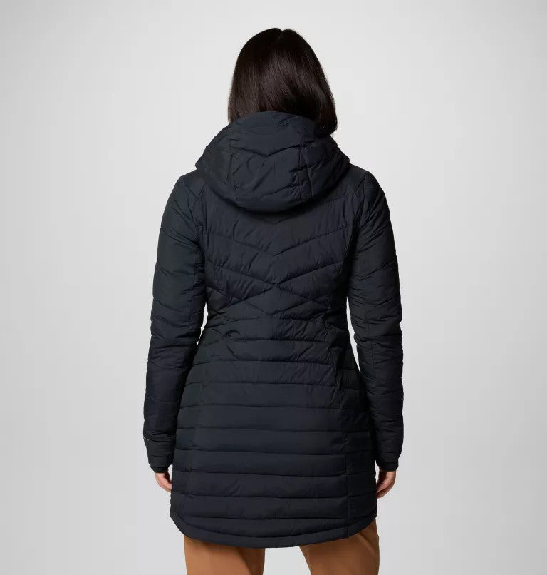 Columbia Women's Joy Peak II Mid Hooded Jacket - Black