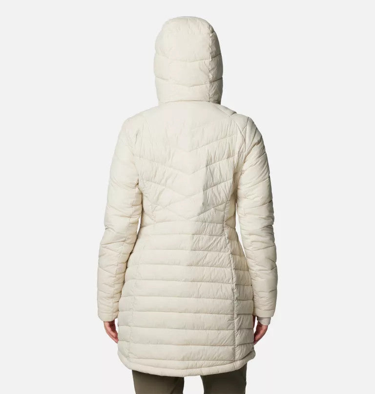 Columbia Women's Joy Peak II Mid Hooded Jacket - Dark Stone