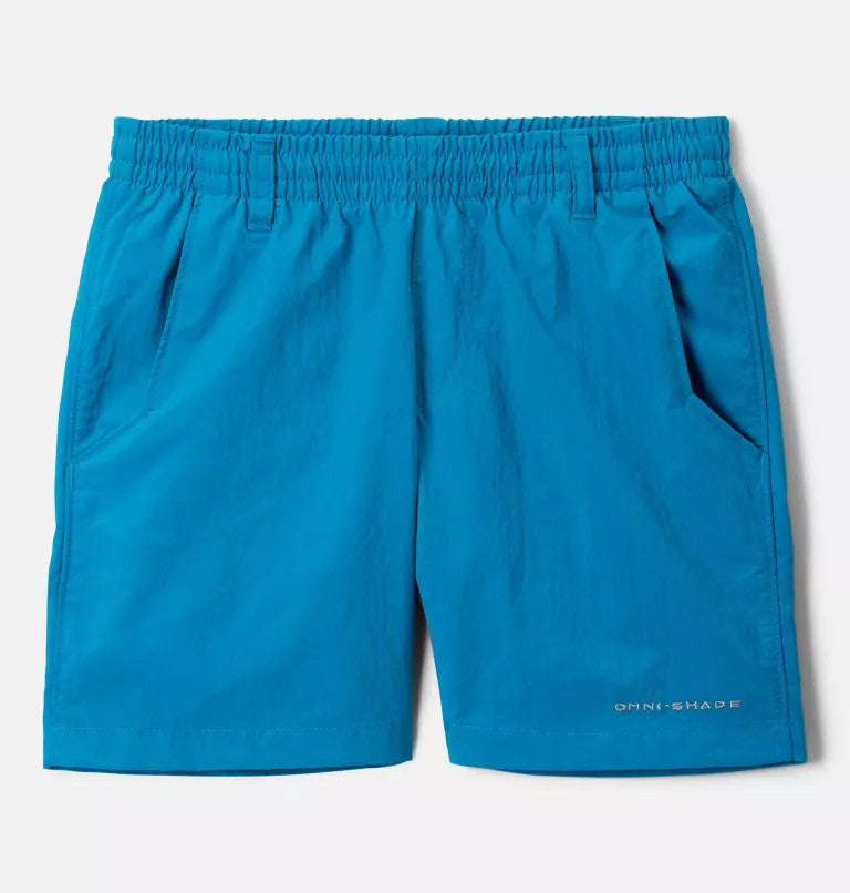 Columbia Boys' PFG Backcast II Shorts - Blue Echo