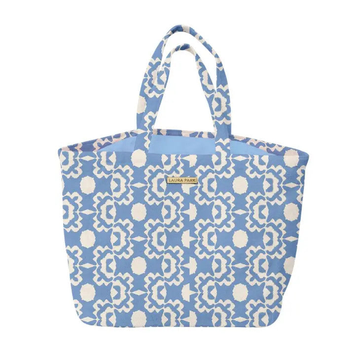 Laura Park Aspen Chambray Terry Beach Tote