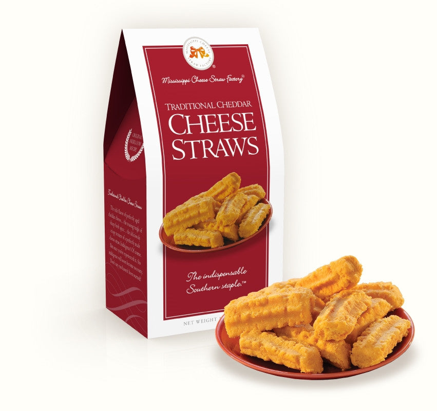 Mississippi Cheese Straw Factory Traditional Cheddar Cheese Straws