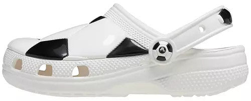 Crocs Kids Classic Soccer Clog - White/Black