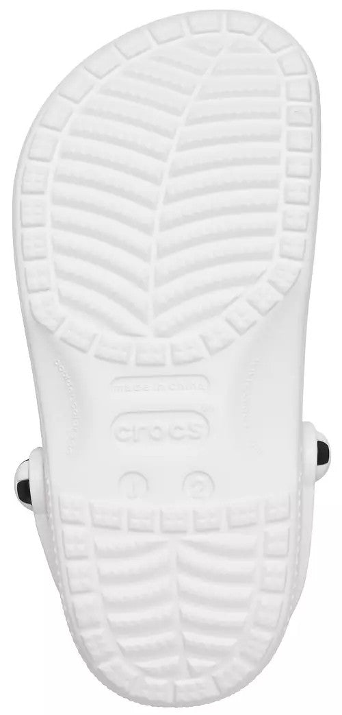 Crocs Kids Classic Soccer Clog - White/Black