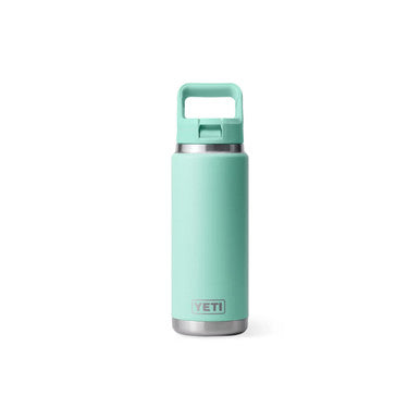 Yeti Rambler 26 oz Bottle with Straw Cap - Seafoam